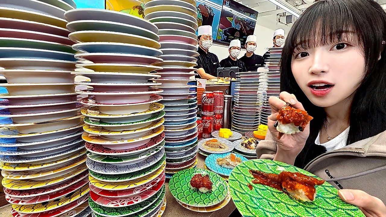 회전초밥 1접시에 890원?! 최저가 회전초밥집에서 몇접시 먹었을까..?
