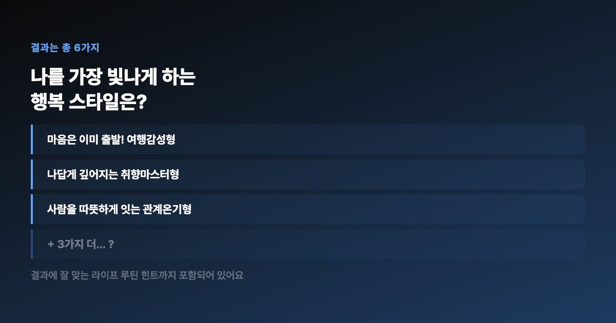 결과 힌트