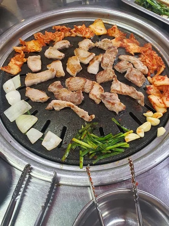 몽골생소금구이